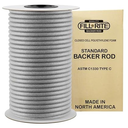 Construction Foam 1-1/4" x 400 Ft Grey Foam Ba