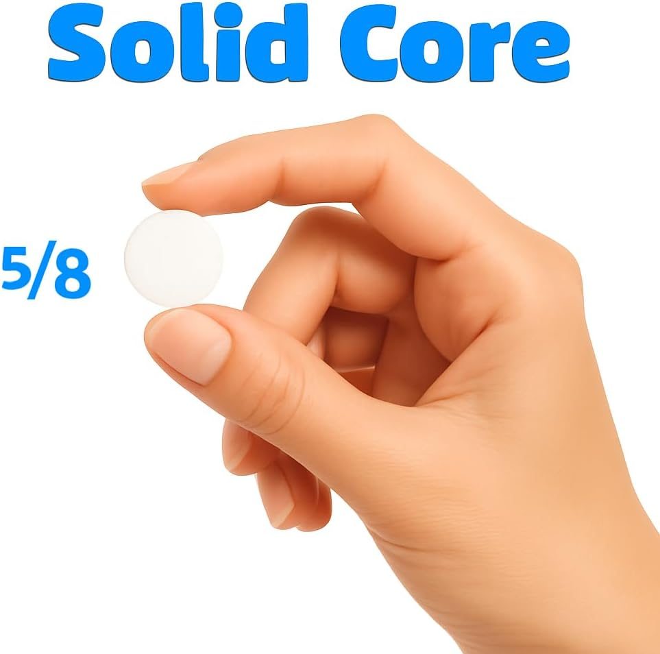 5/8” × 40 ft Foam Noodles for Crafts – Solid-Core Foam Tubes… view 2