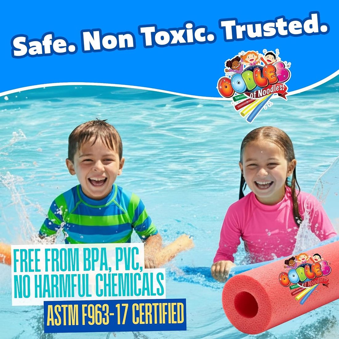 50 Pack Oodles of Noodles Foam Swimming Pool Wholesale Price Purple… view 5