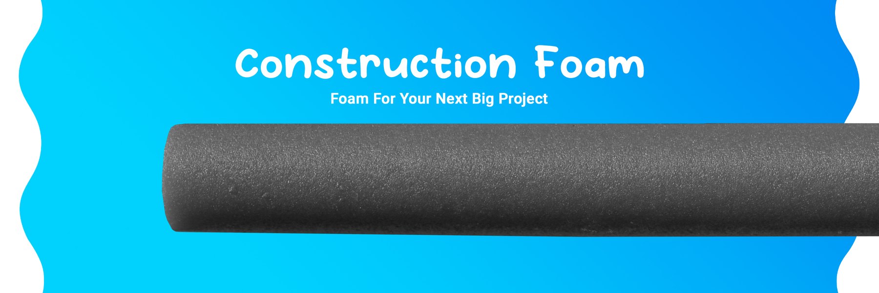 Construction Foam shelf at the Oodles of Noodles lido