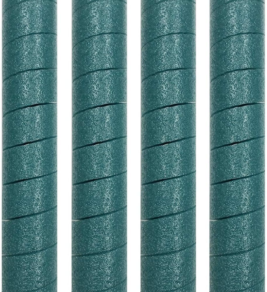 Curlz 4-Pack 48" Spiral Foam Tubes (Green)