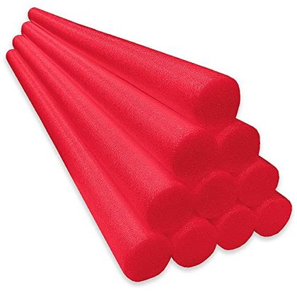 Solid Core Pool Noodles Red
