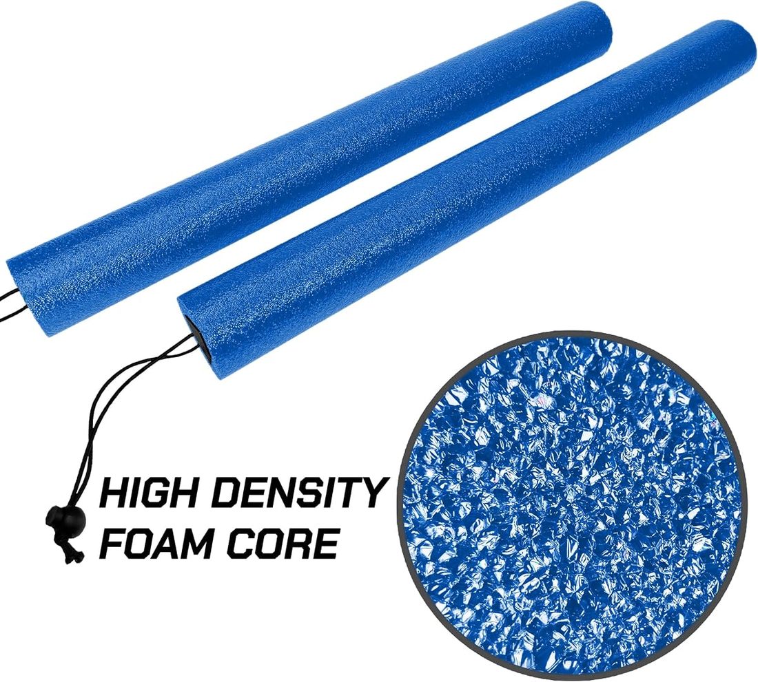 Foam Combat Training Sticks for Boxing and Martial Arts (Yellow) (Blue) view 3