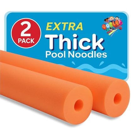 Jumbo & XL Pool Noodles Orange