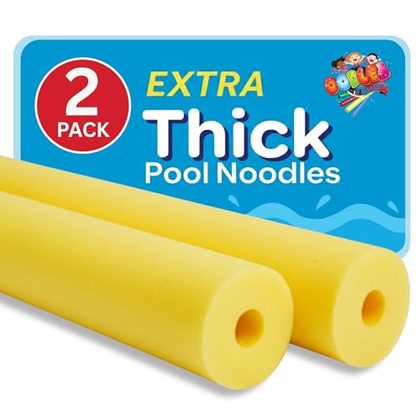 Jumbo & XL Pool Noodles Yellow