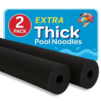 Jumbo & XL Pool Noodles Black