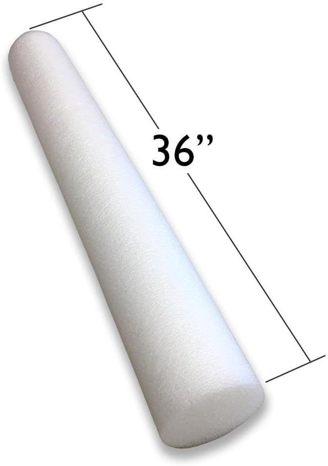 The Oodles SHORTY MEGA JUMBO 34 Inch x 5 Inch Multi-Purpose White view 3