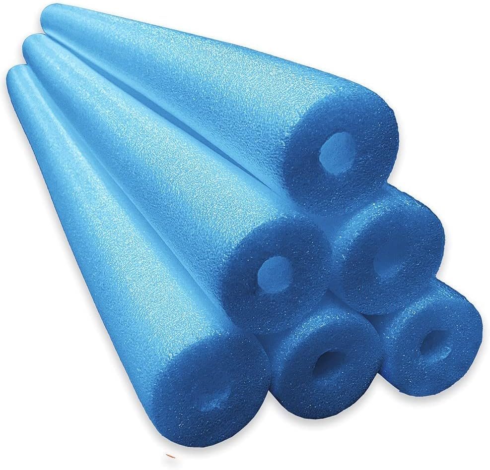 Pool Noodles Jumbo Large Pool Noodles for Adults, 6 Pack
