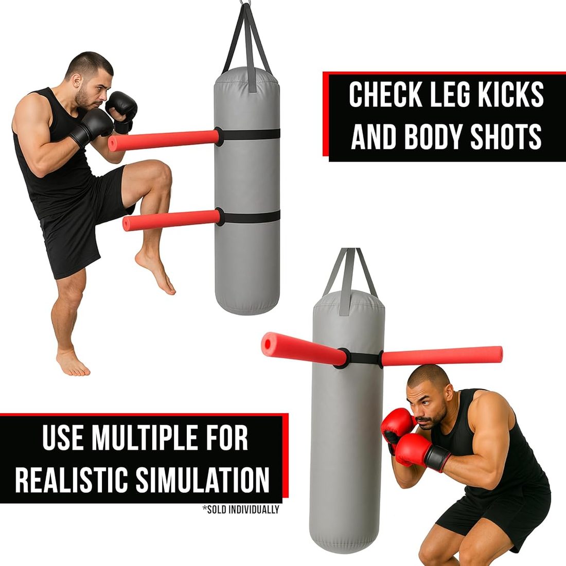 SlipStick Boxing MMA Punching Bag Foam Attachment for Reflex Training view 2