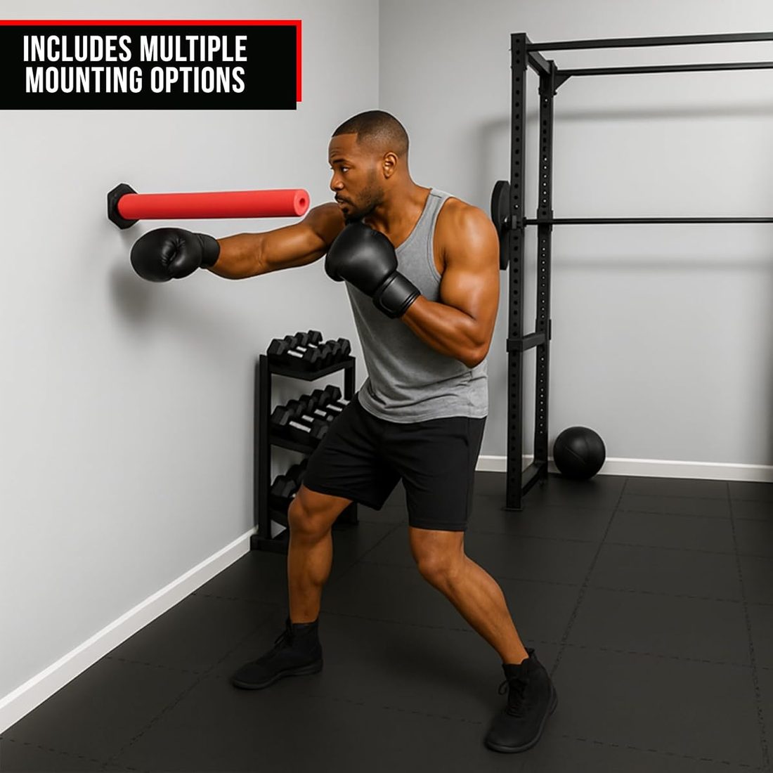 SlipStick Boxing MMA Punching Bag Foam Attachment for Reflex Training view 3