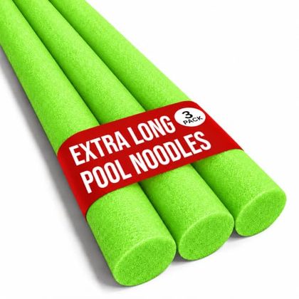 Solid Core Pool Noodles Lime