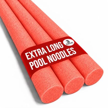 Solid Core Pool Noodles Red